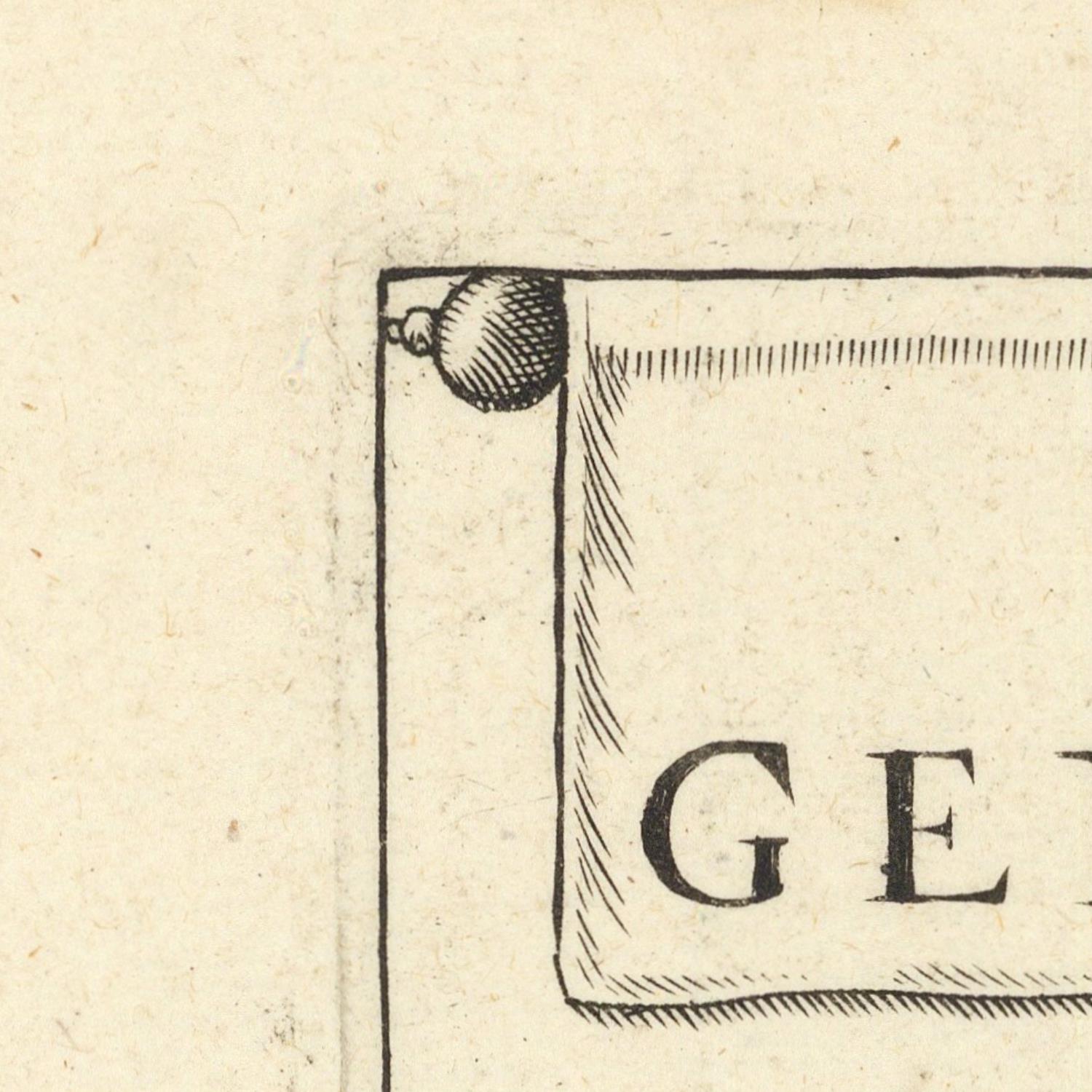 detail of the map from the top left corner
