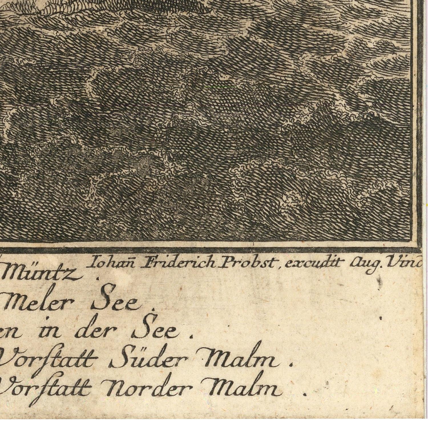 Vintage map or chart with text and a textured border