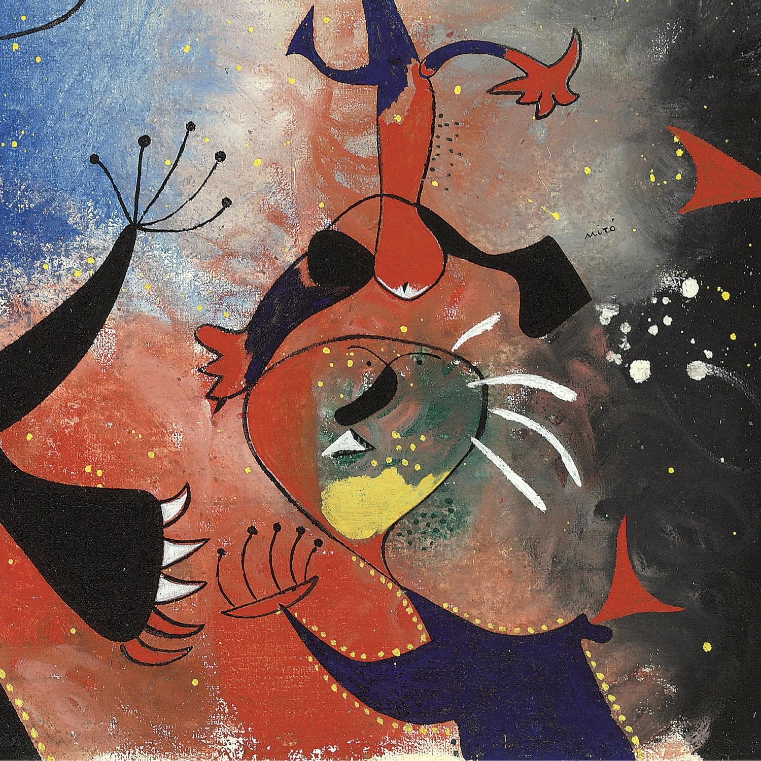 detail of the fine art reproduction from centre left
