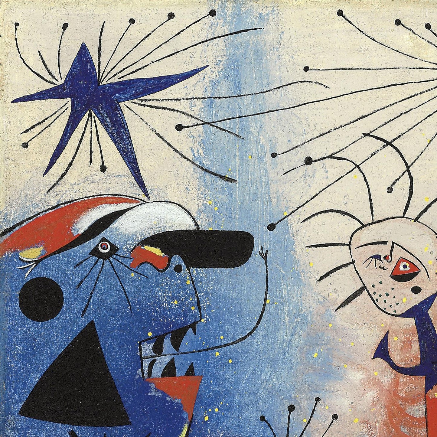 detail of the fine art reproduction from the top left
