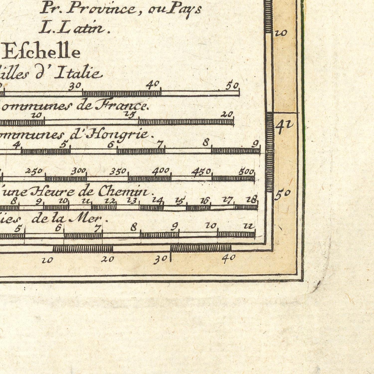 detail of the map from the bottom right corner
