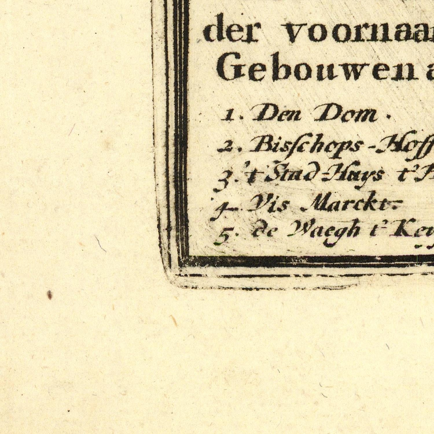 detail of the map from the bottom left corner
