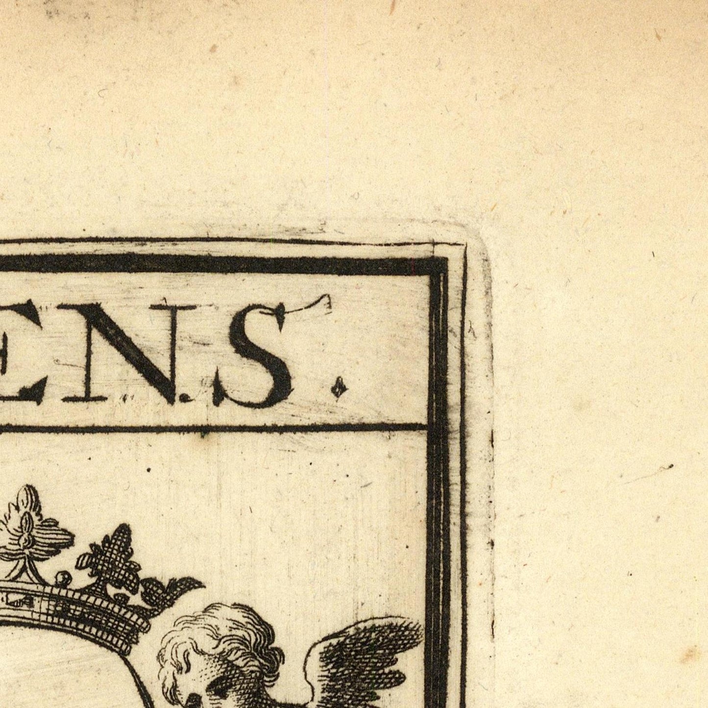 detail of the map from the top right corner
