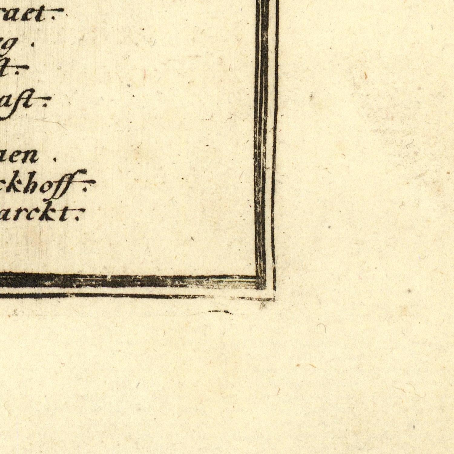 detail of the map from the bottom right corner
