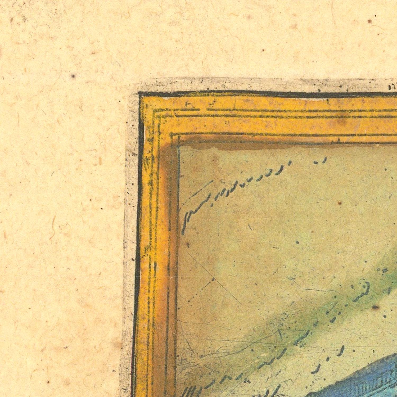 detail of the map from the top left corner

