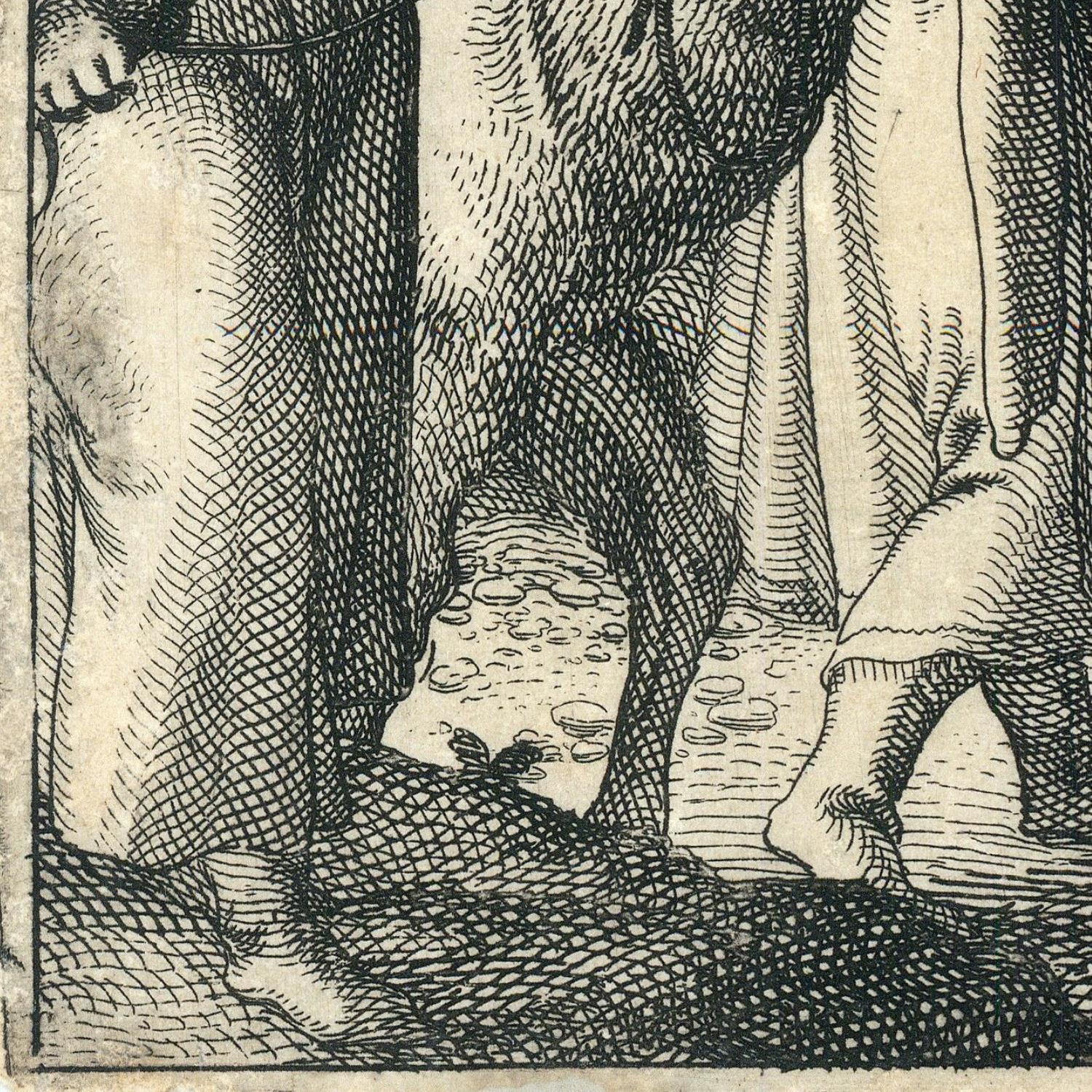 detail of the map from the bottom left corner
