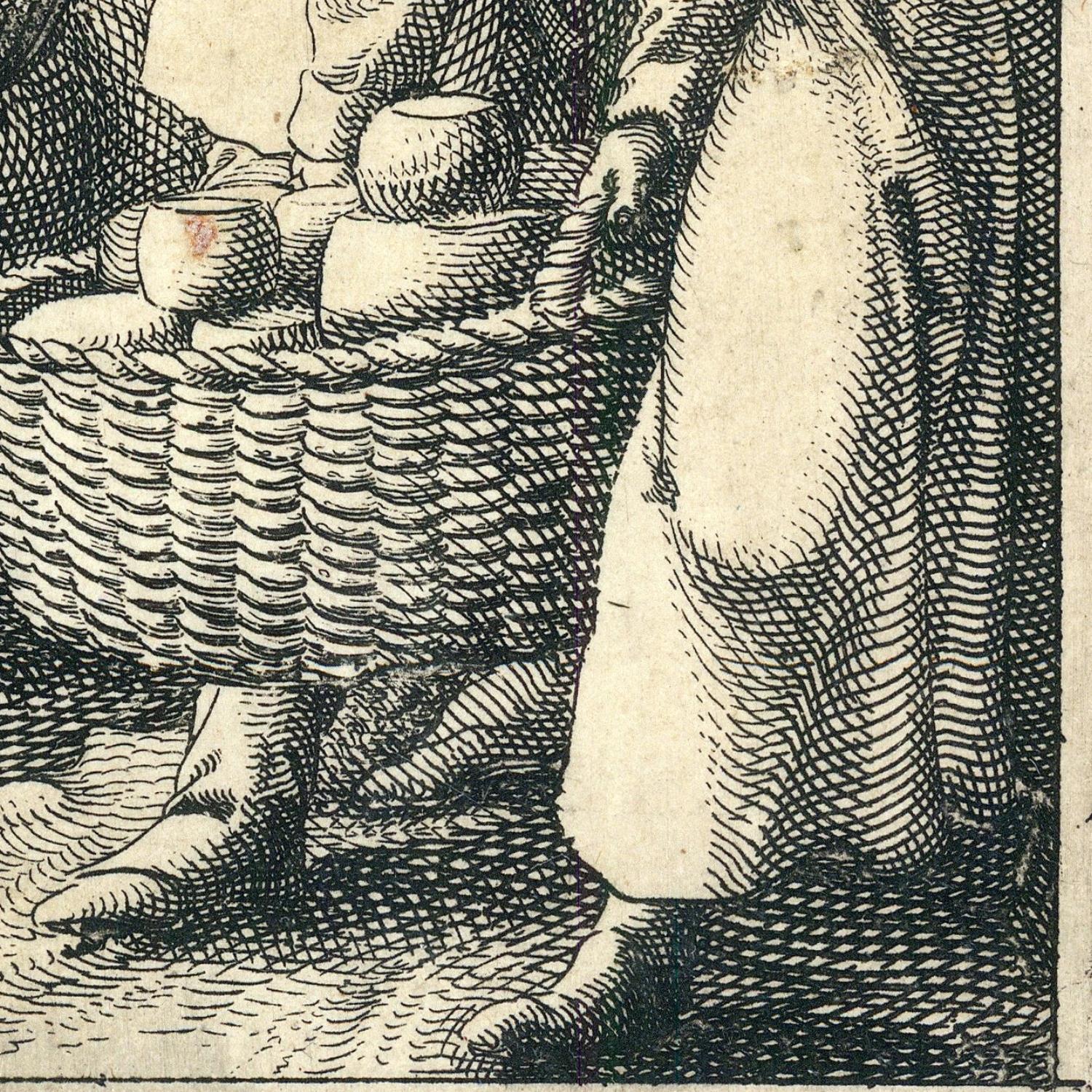detail of the map from the bottom right corner
