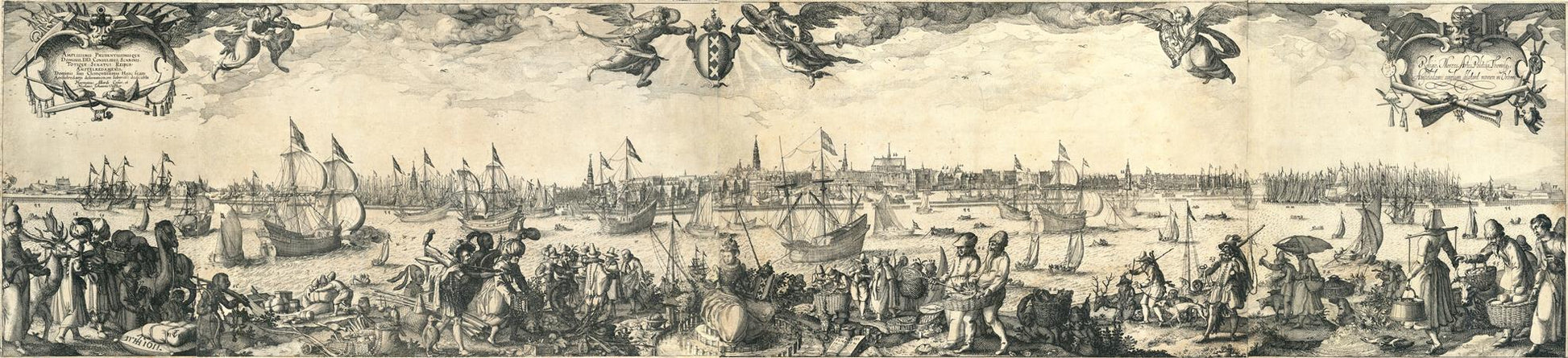 presentation of the map reproduction without a frame
