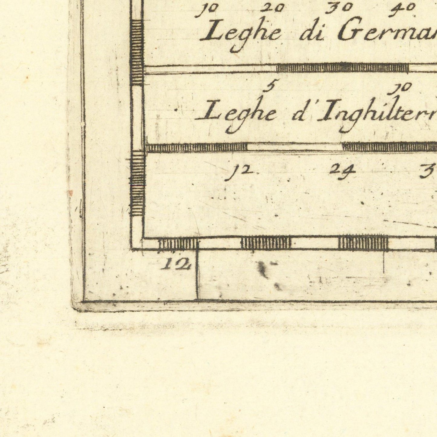 Antique double map of France, 1690