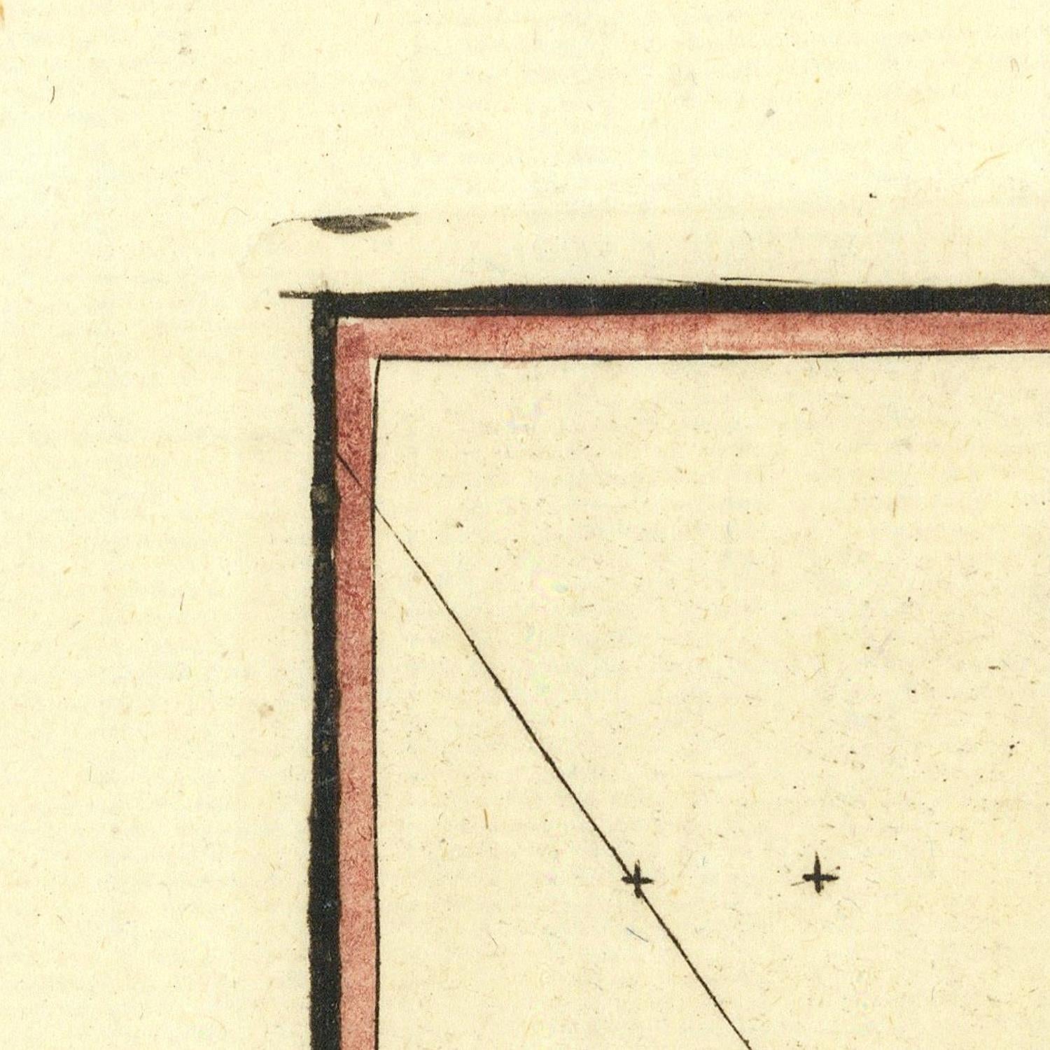 detail of the map from the top left corner
