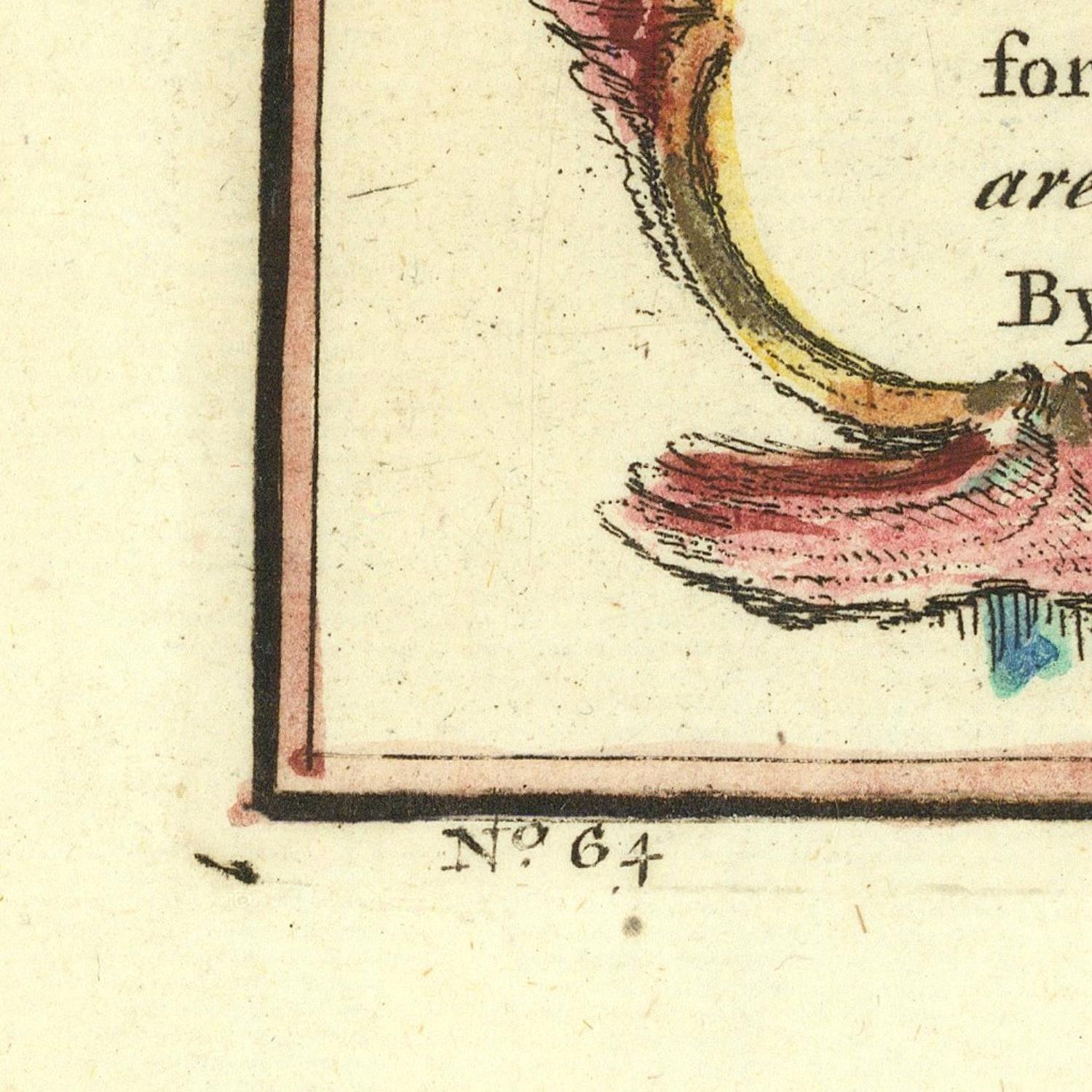 detail of the map from the bottom left corner
