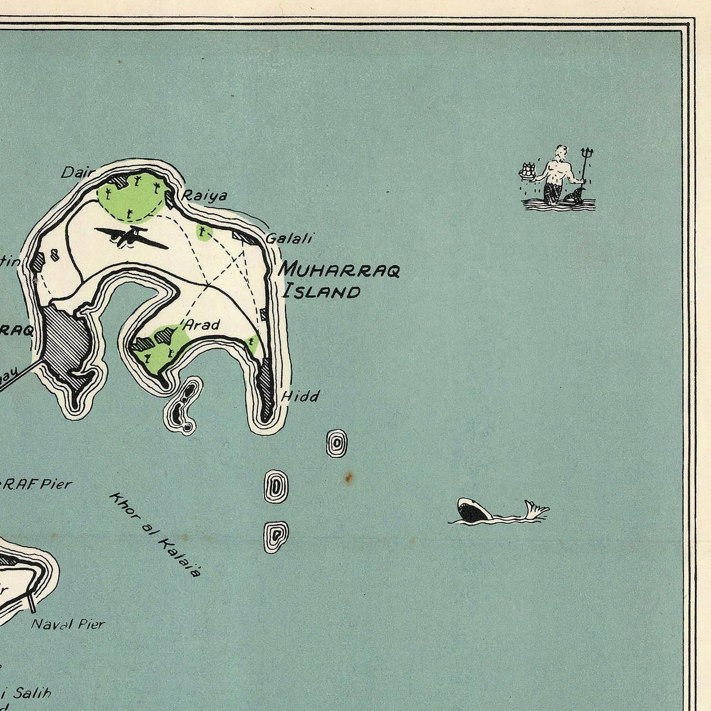 detail of the map from the top right corner
