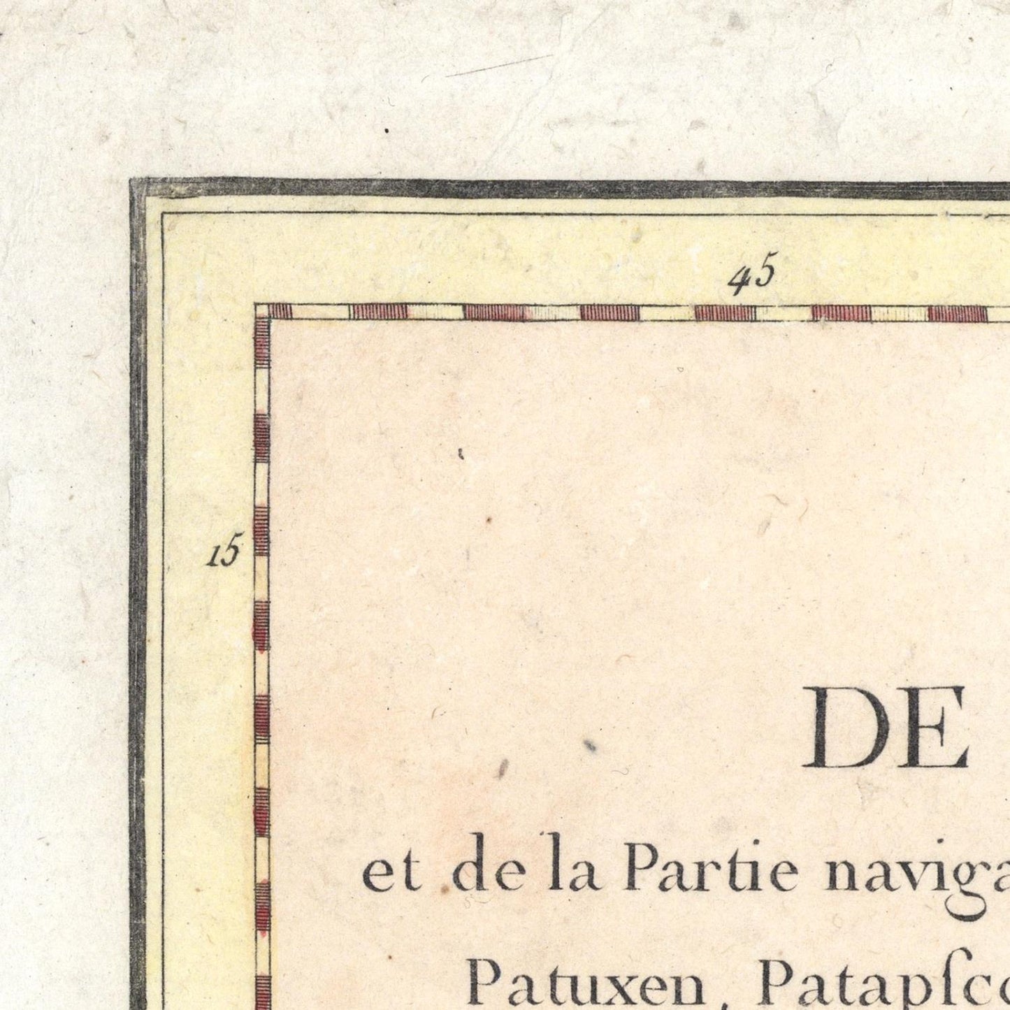 detail of the map from the top left corner
