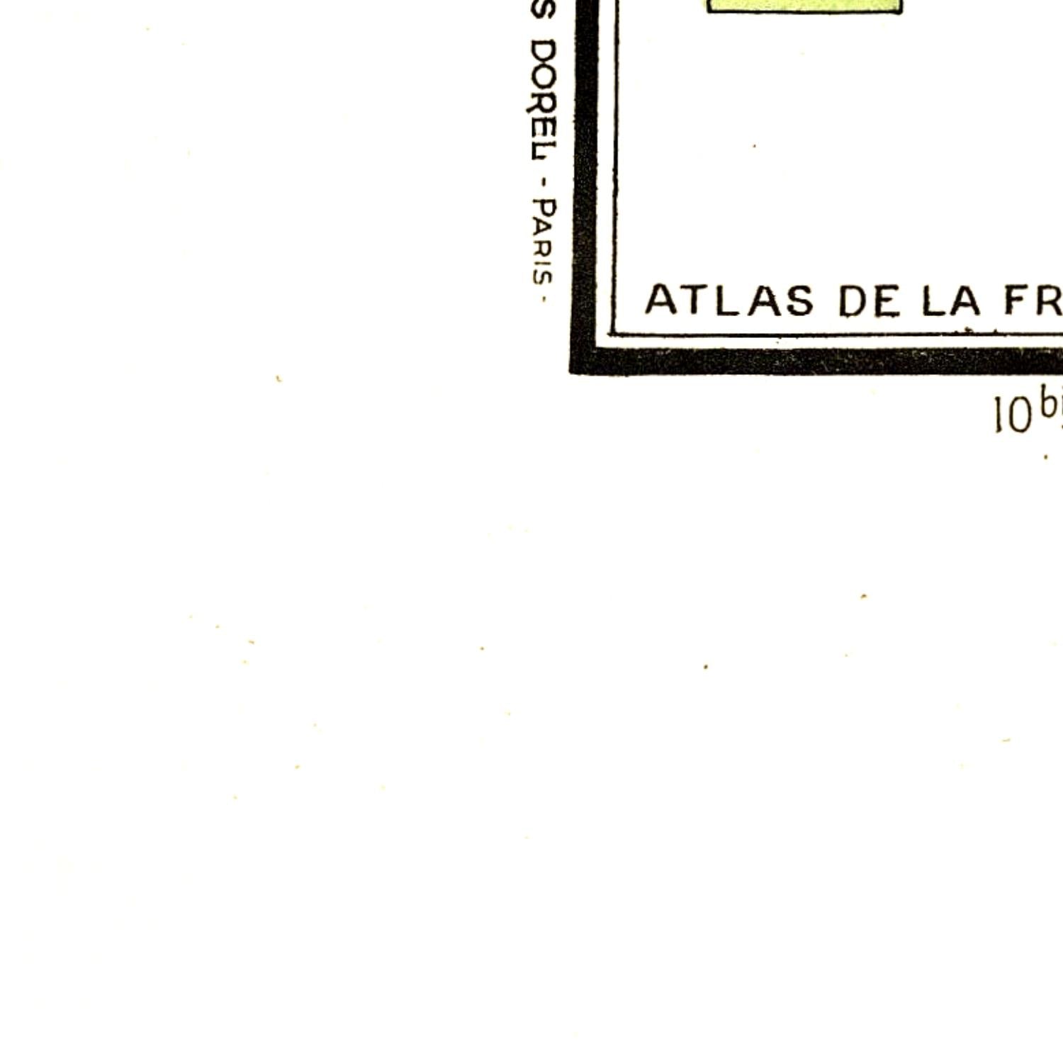 Partial view of an atlas with text and a corner label on a white background