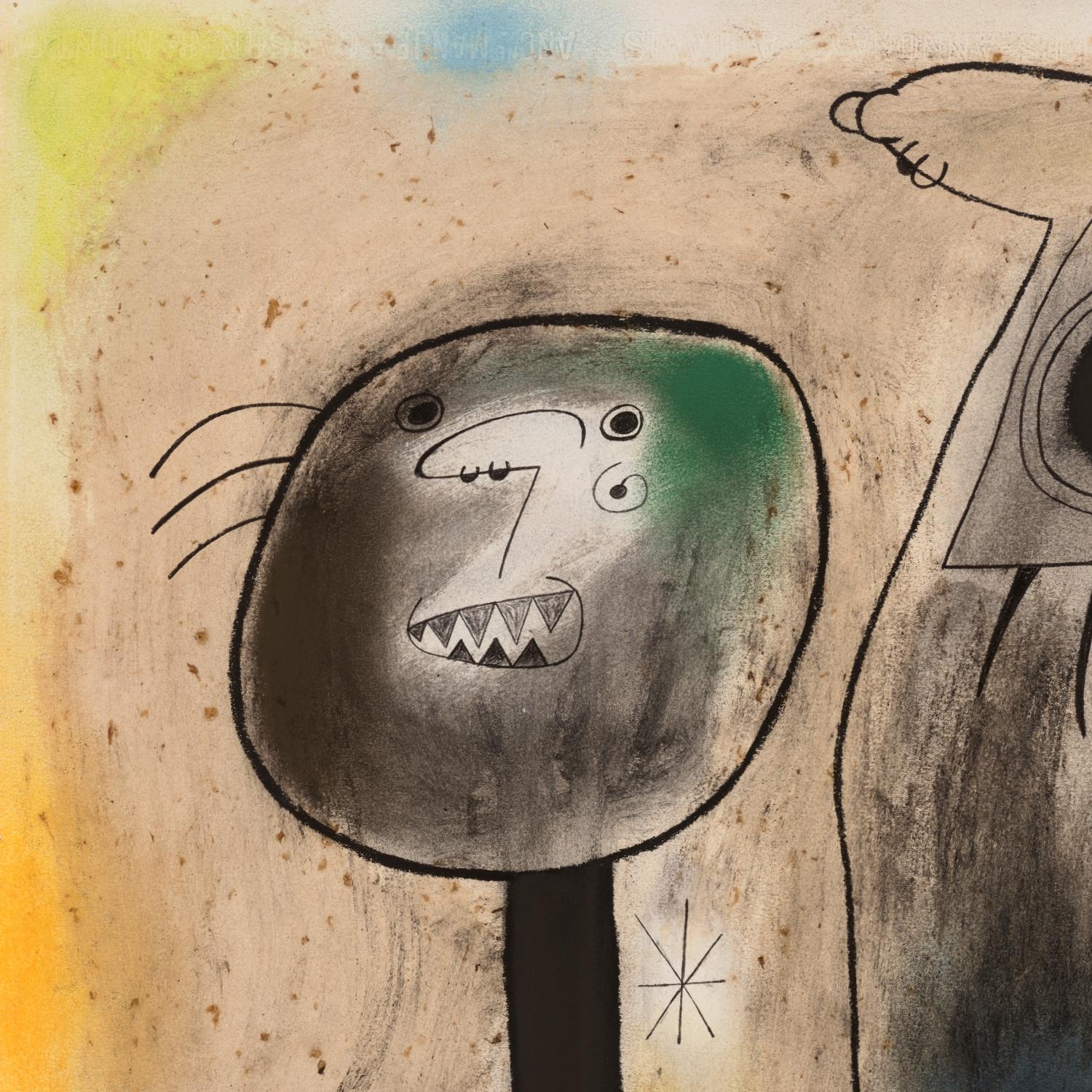 detail of the fine art reproduction from the top left
