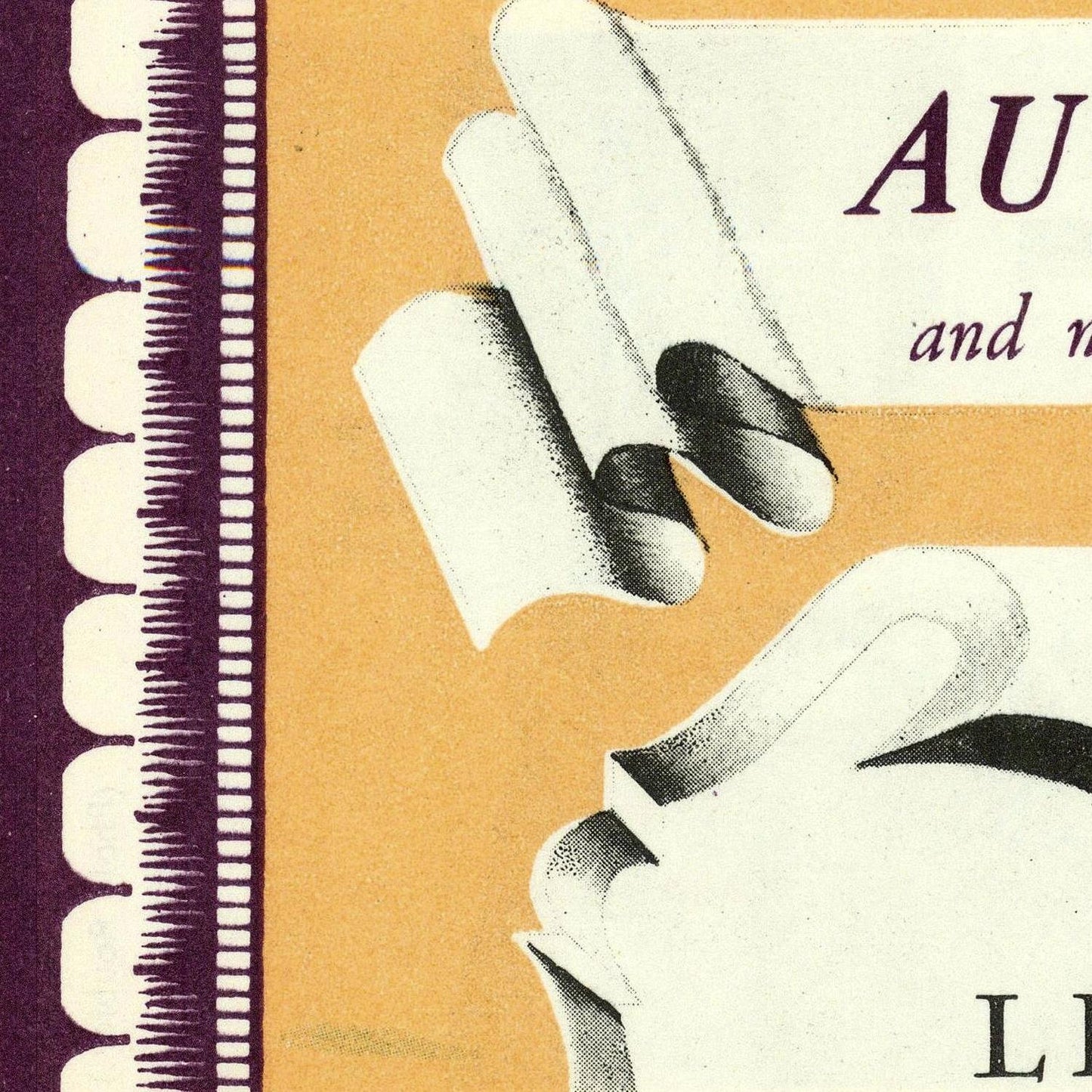 Illustration of a hand holding a comb and toothbrush with text on a yellow background