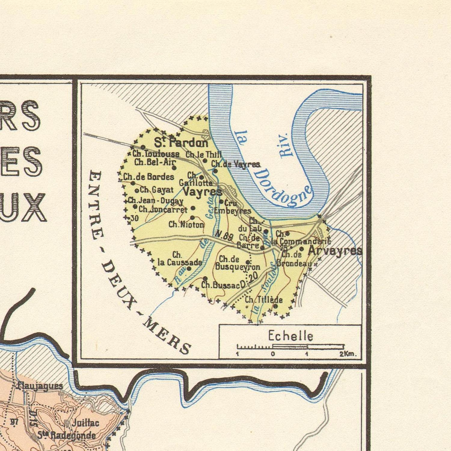 detail of the map from the top right corner
