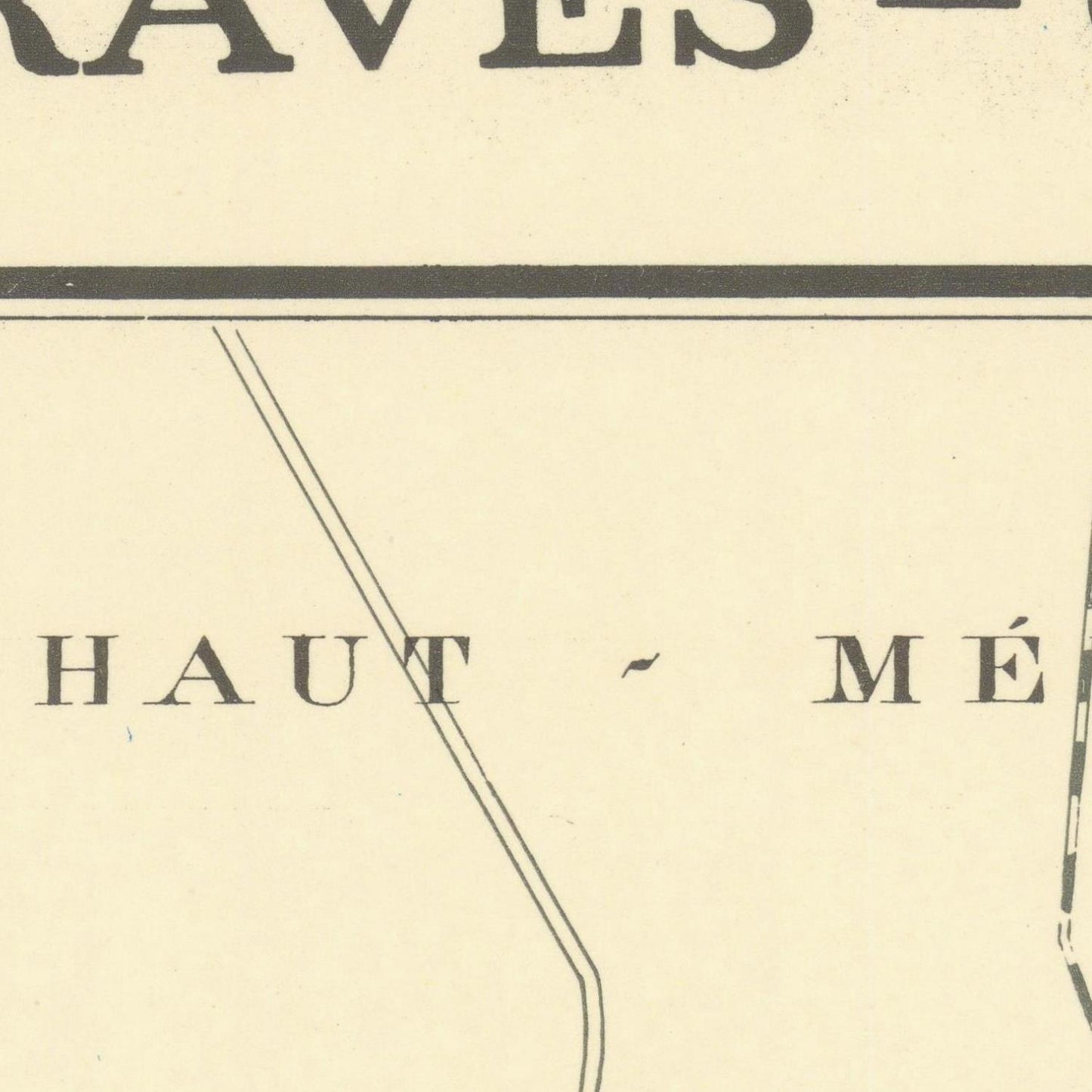 Vintage map or chart with text and lines on a beige background
