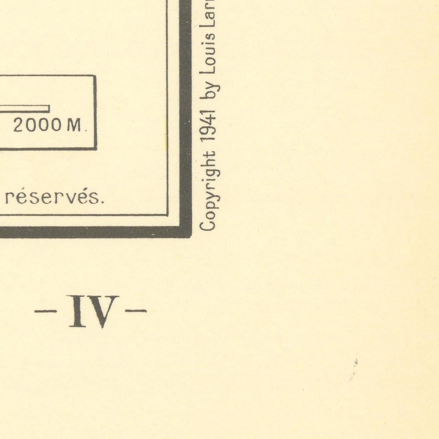 Vintage book page with text and a copyright notice on a beige background