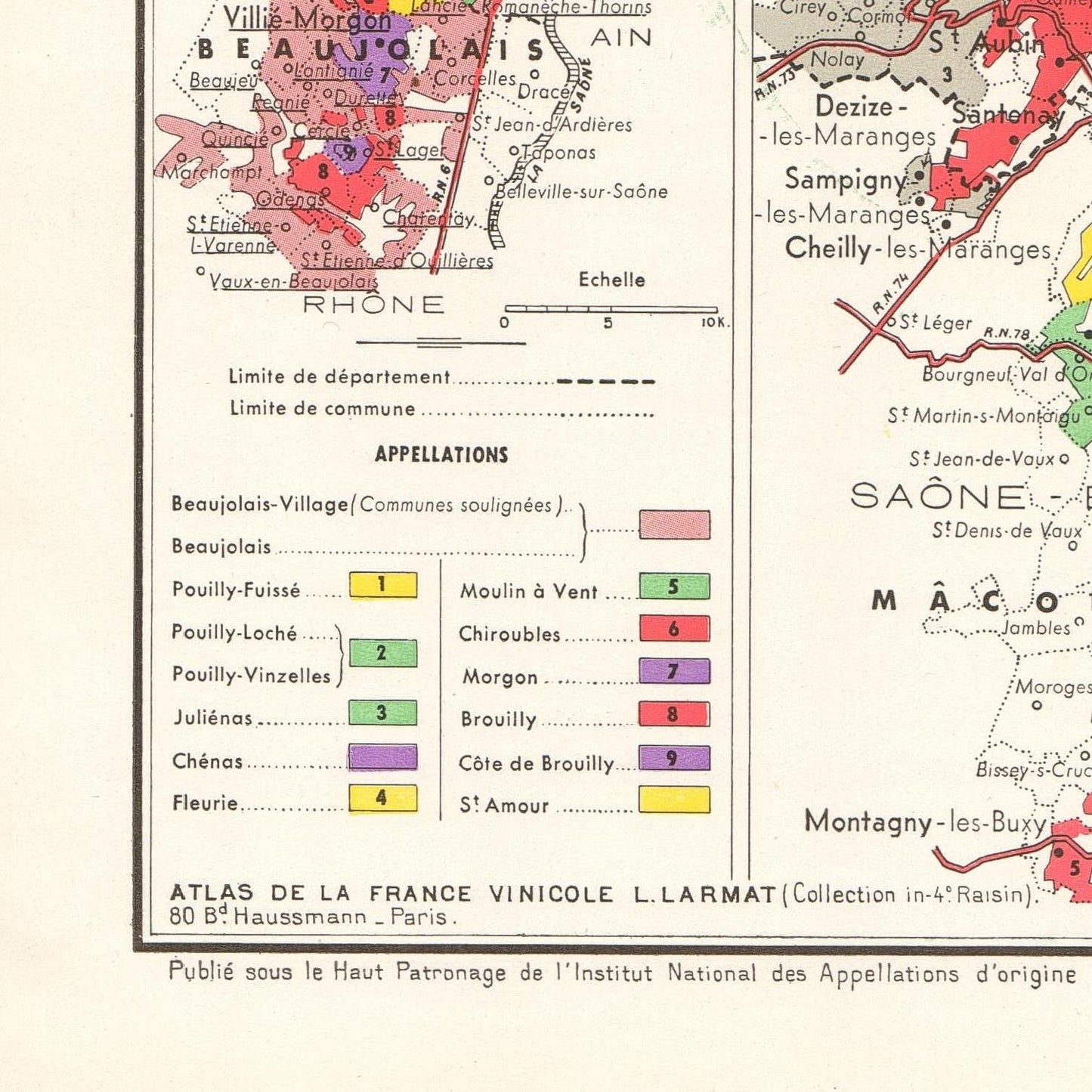 detail of the map from the bottom left corner
