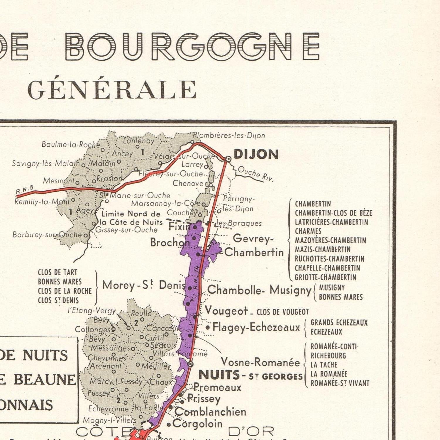 detail of the map from the top right corner
