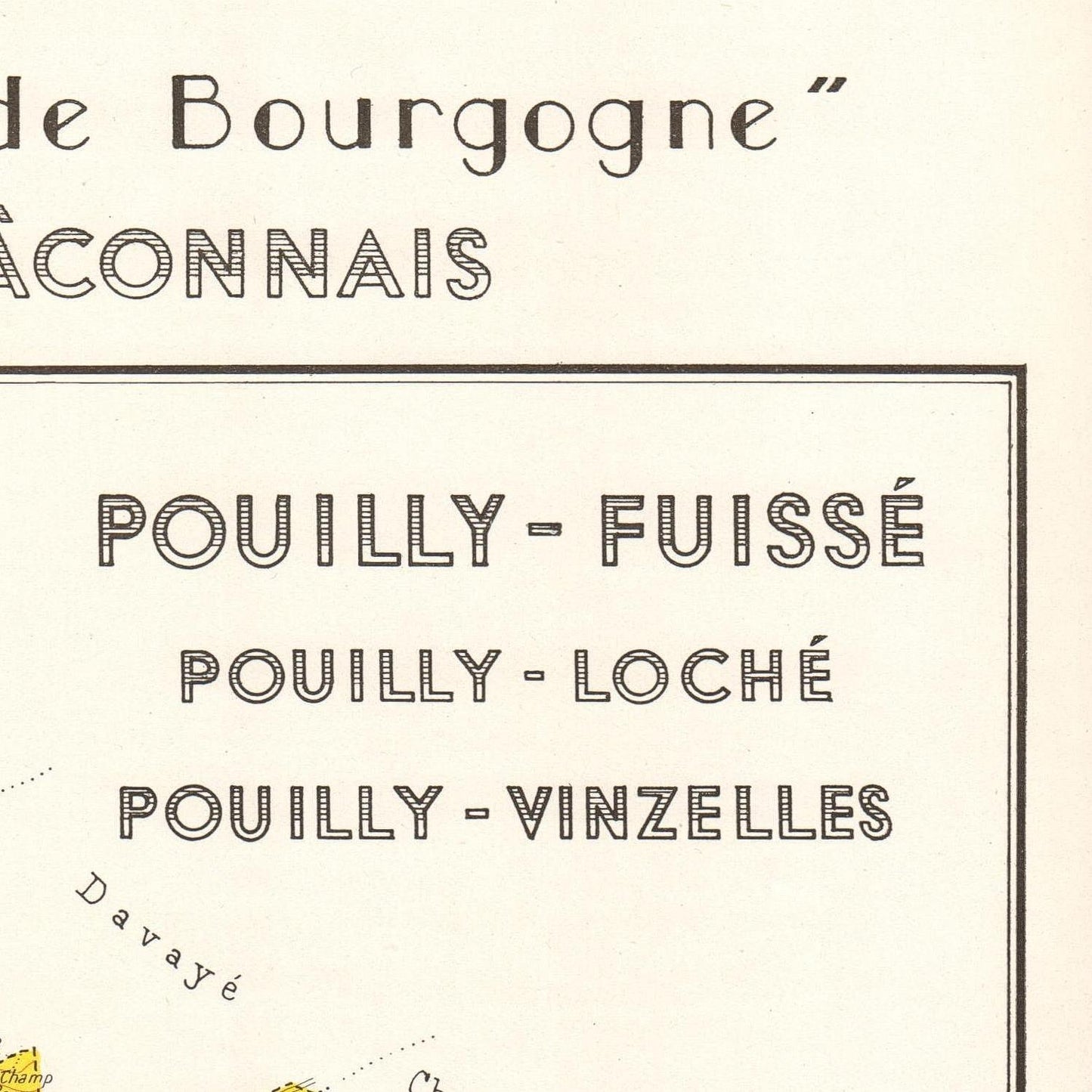 detail of the map from the top right corner
