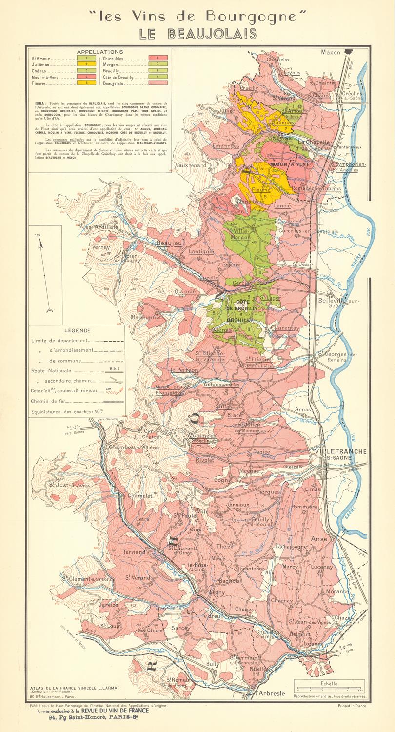presentation of the map reproduction without a frame
