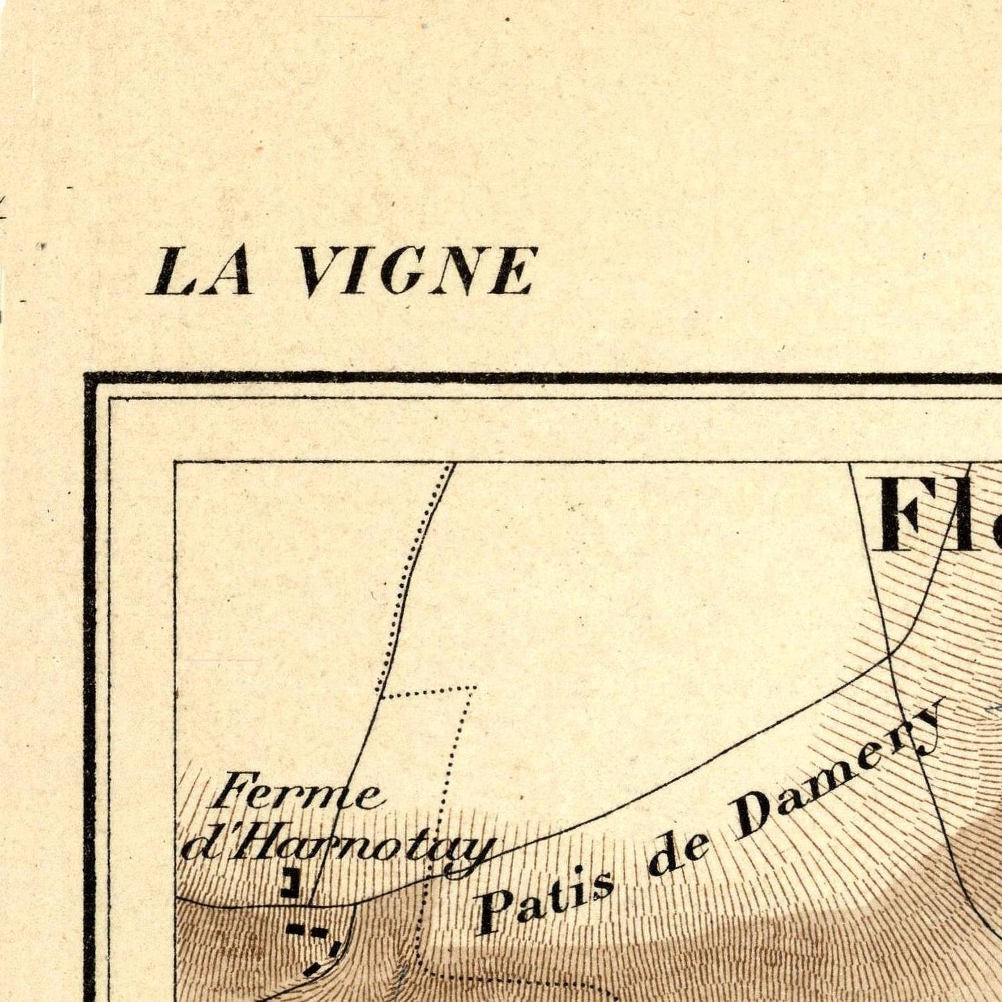 detail of the map from the top left corner
