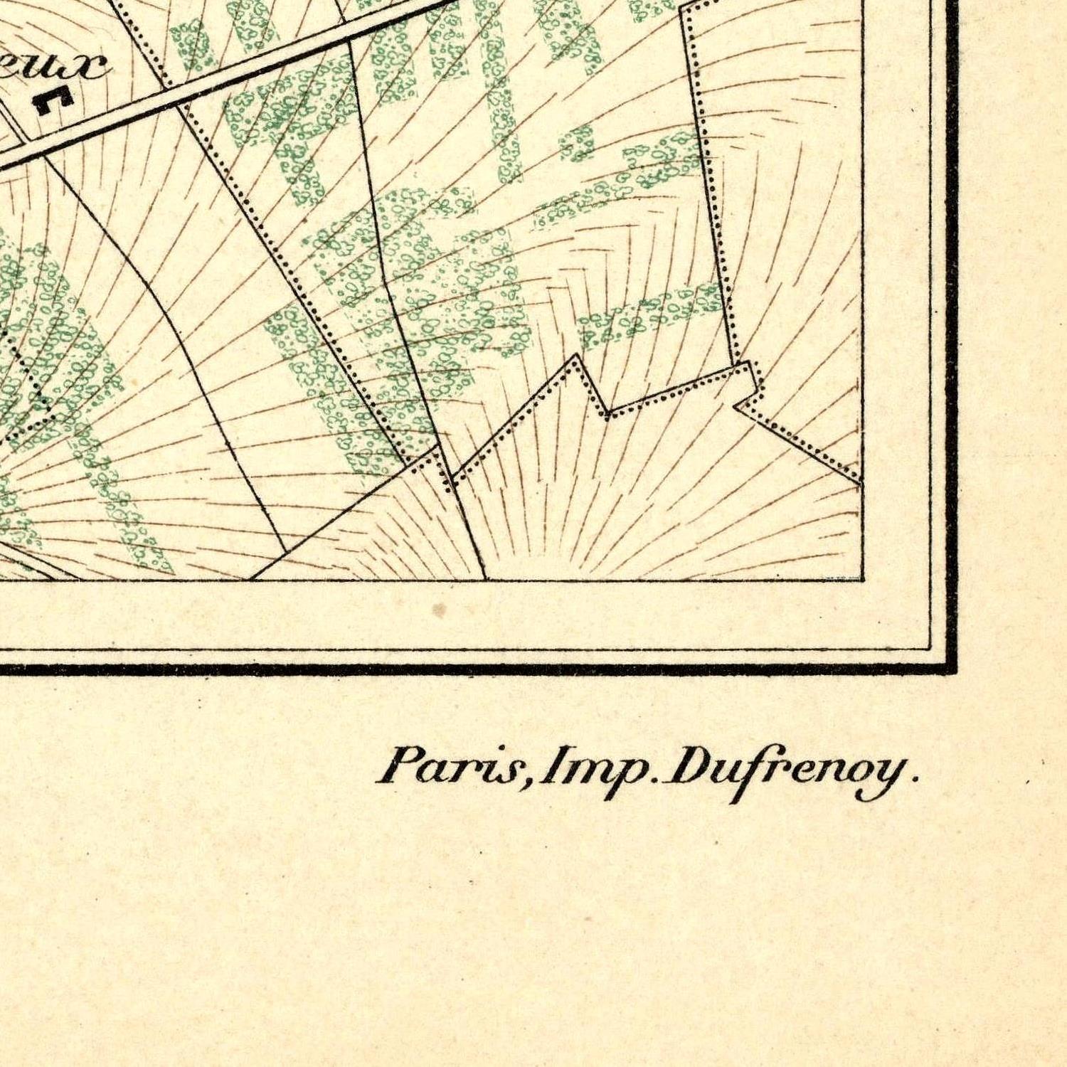 detail of the map from the bottom right corner
