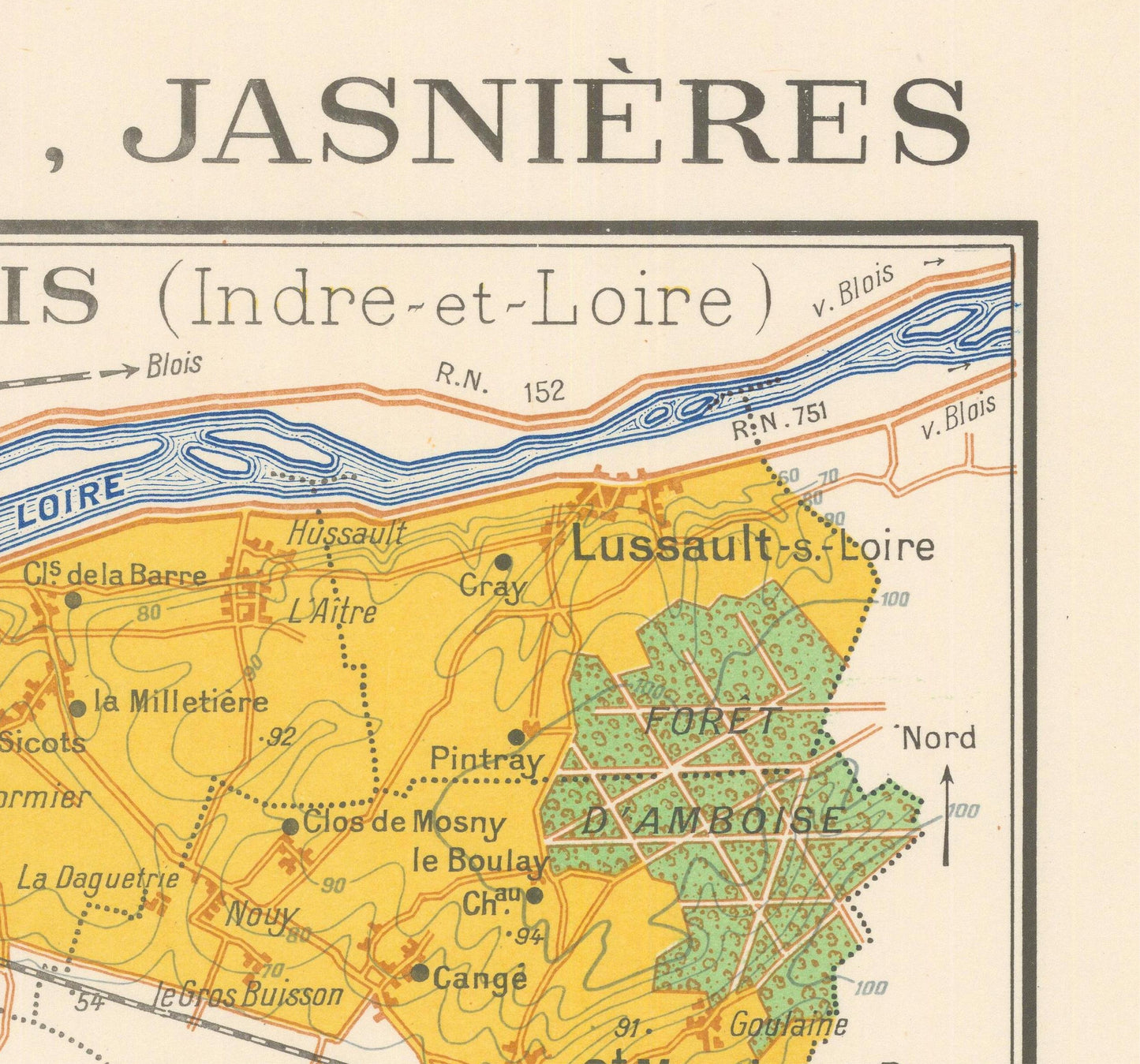 detail of the map from the top right corner
