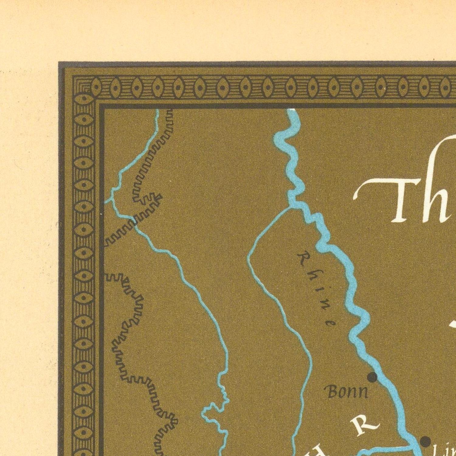 detail of the map from the top left corner
