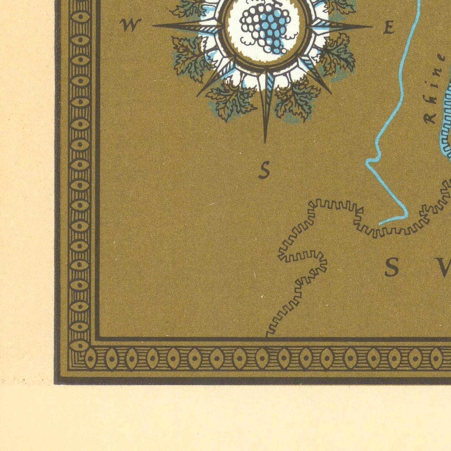 detail of the map from the bottom left corner
