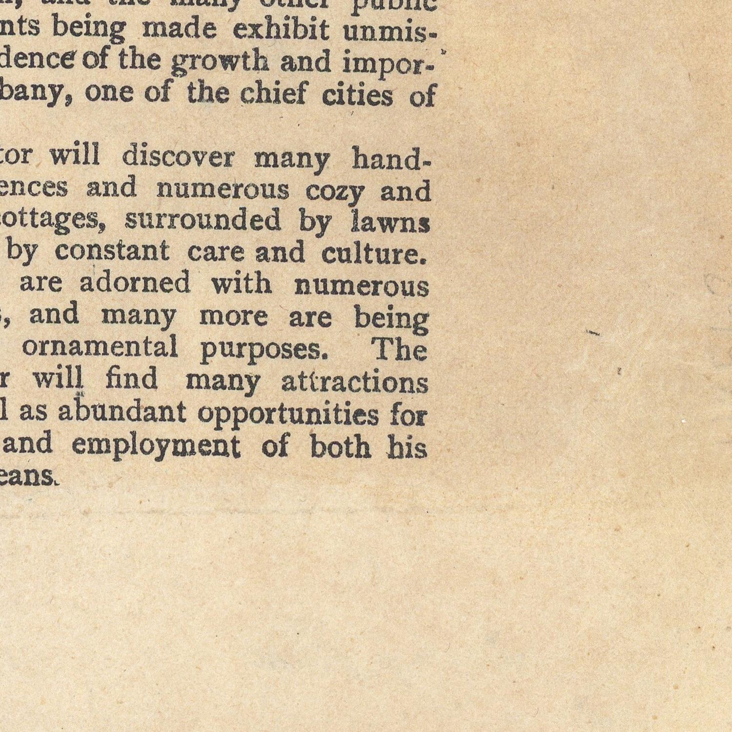 Text on a textured beige background