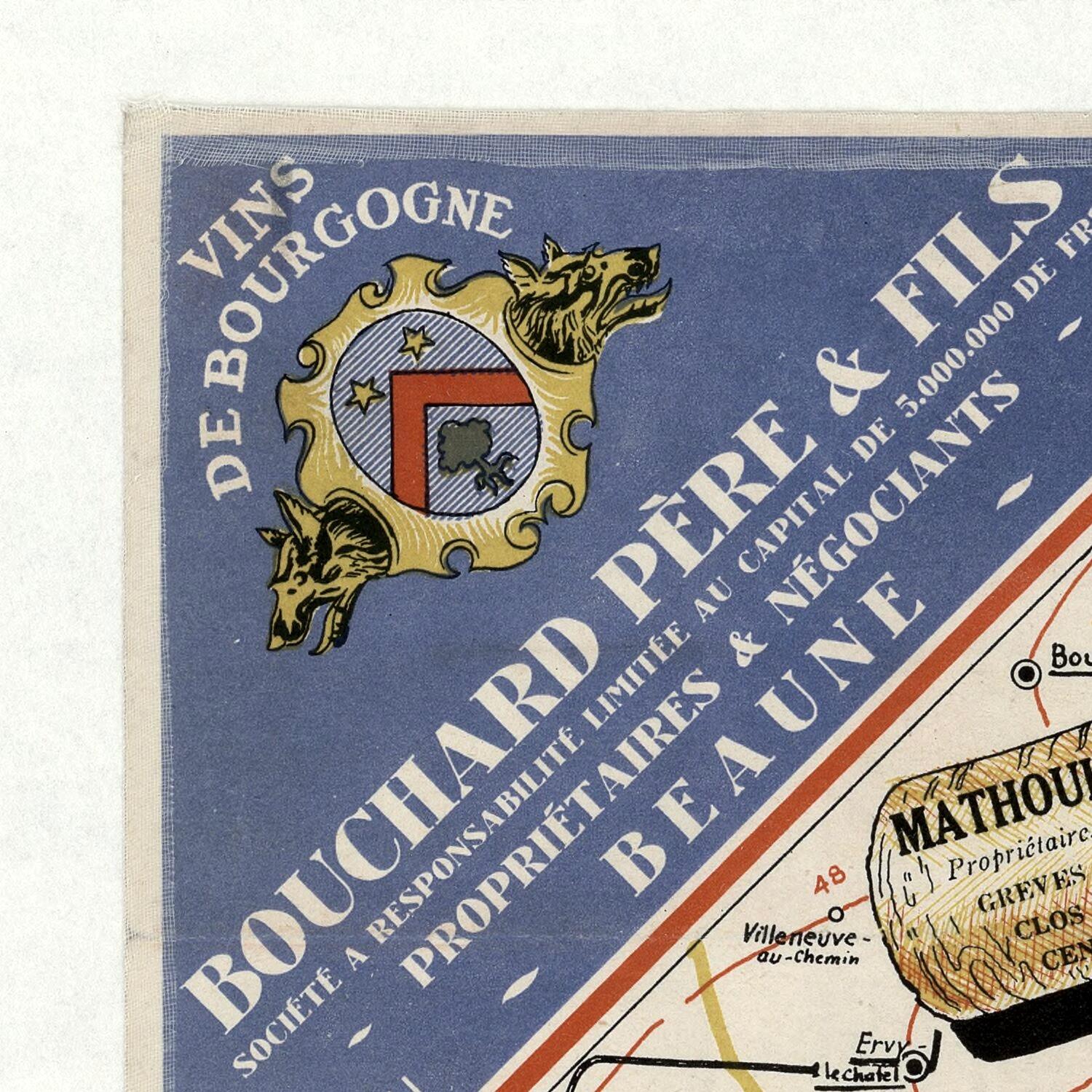 detail of the map from the top left corner
