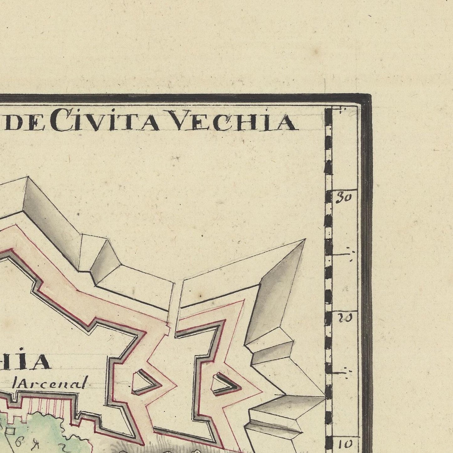 detail of the map from the top right corner
