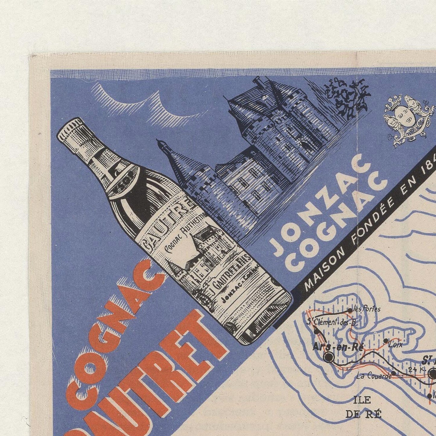 detail of the map from the top left corner
