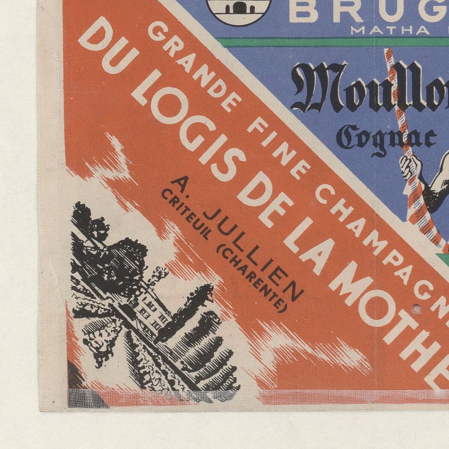 detail of the map from the bottom left corner
