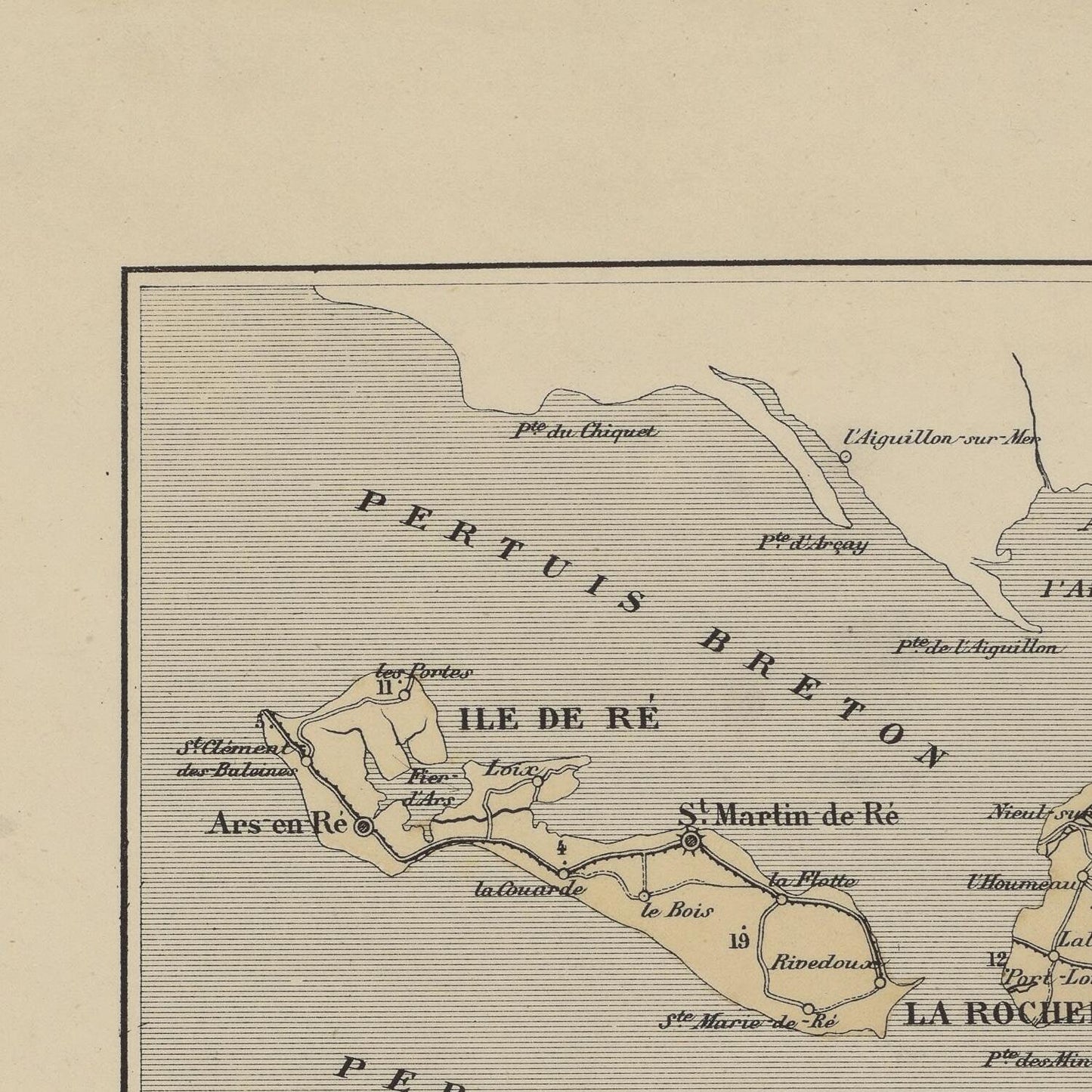 detail of the map from the top left corner
