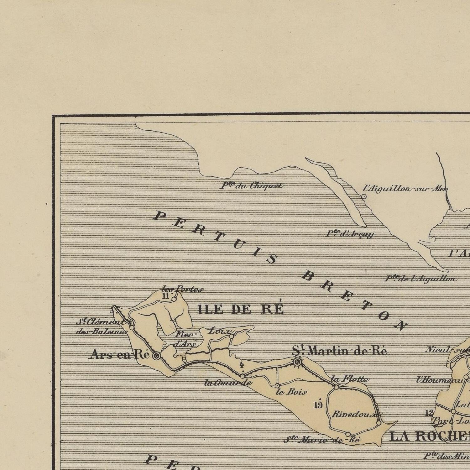 detail of the map from the top left corner
