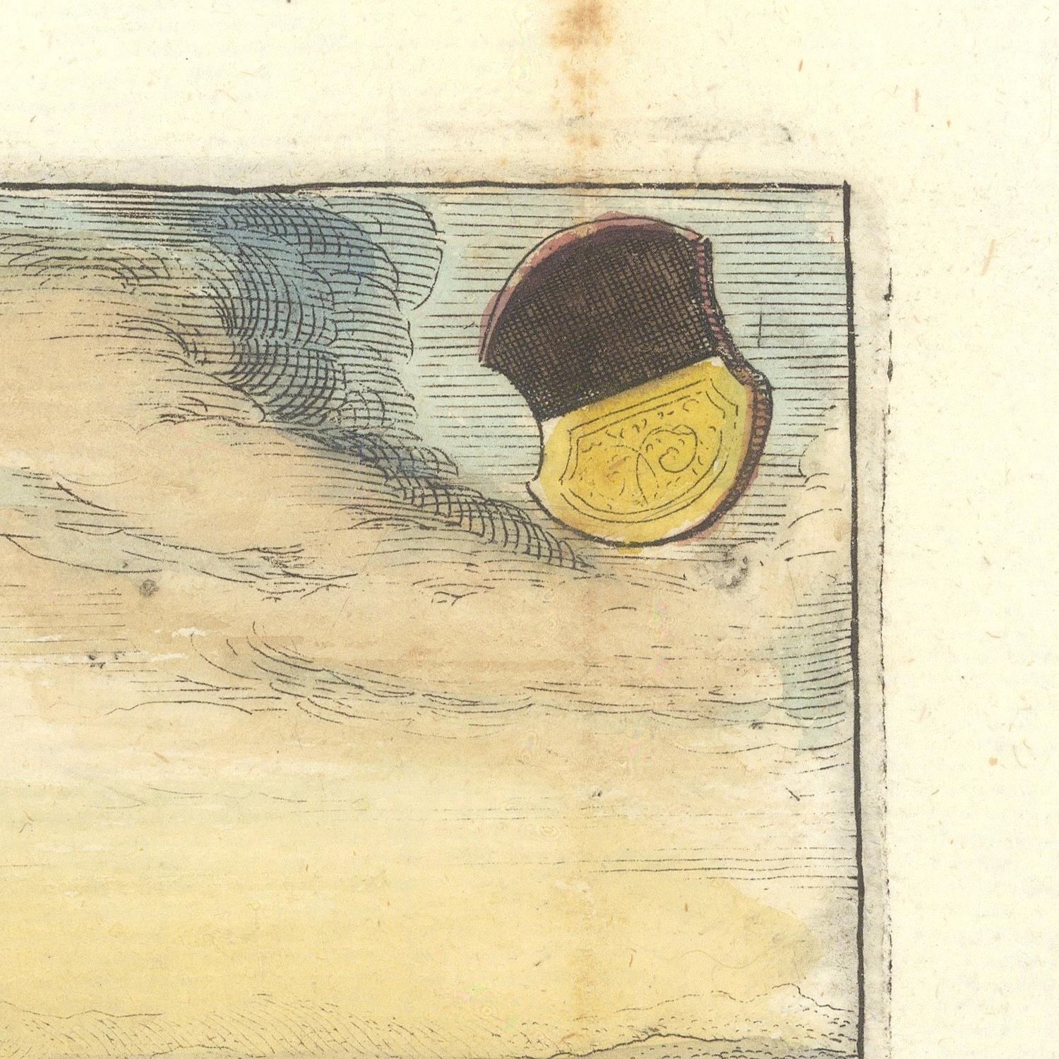 detail of the map from the top right corner
