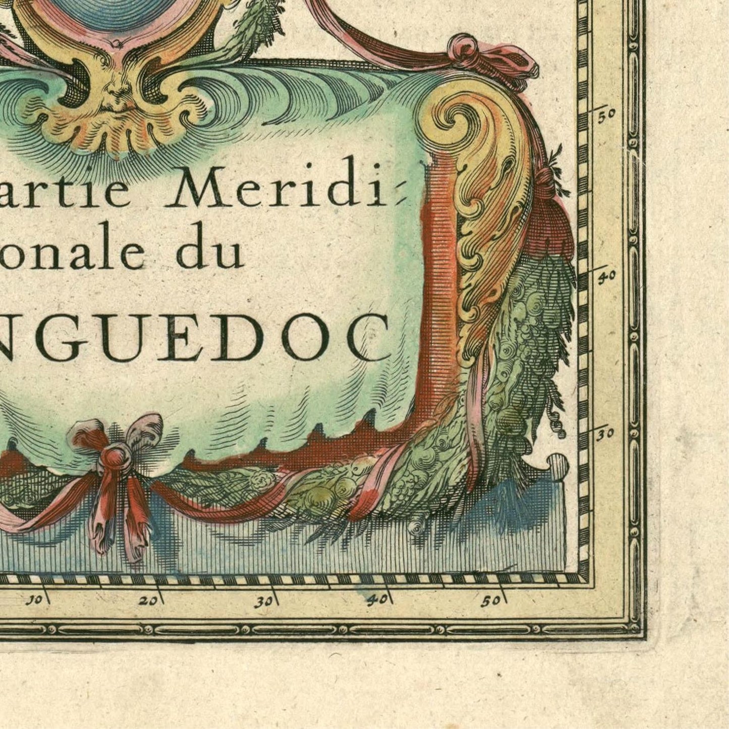 detail of the map from the bottom right corner
