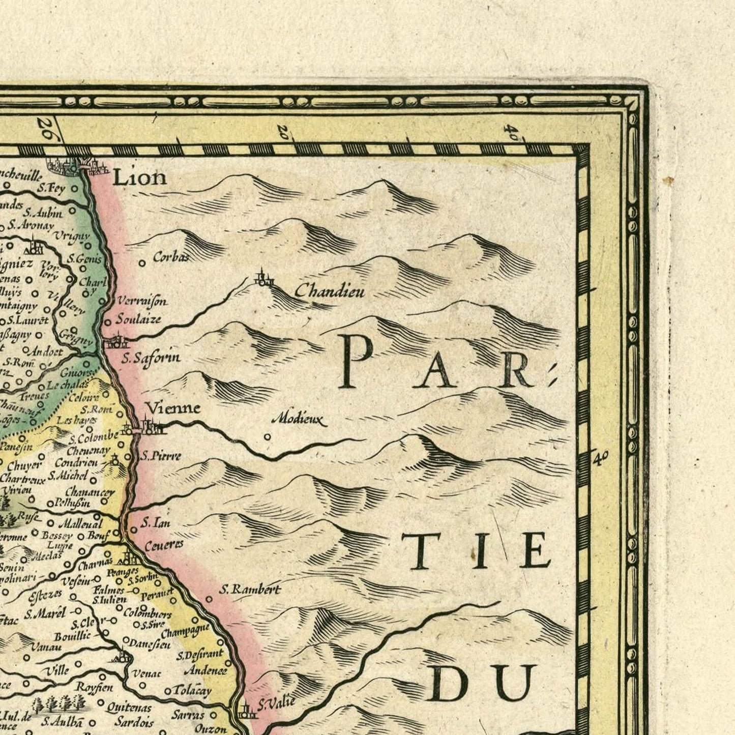 detail of the map from the top right corner
