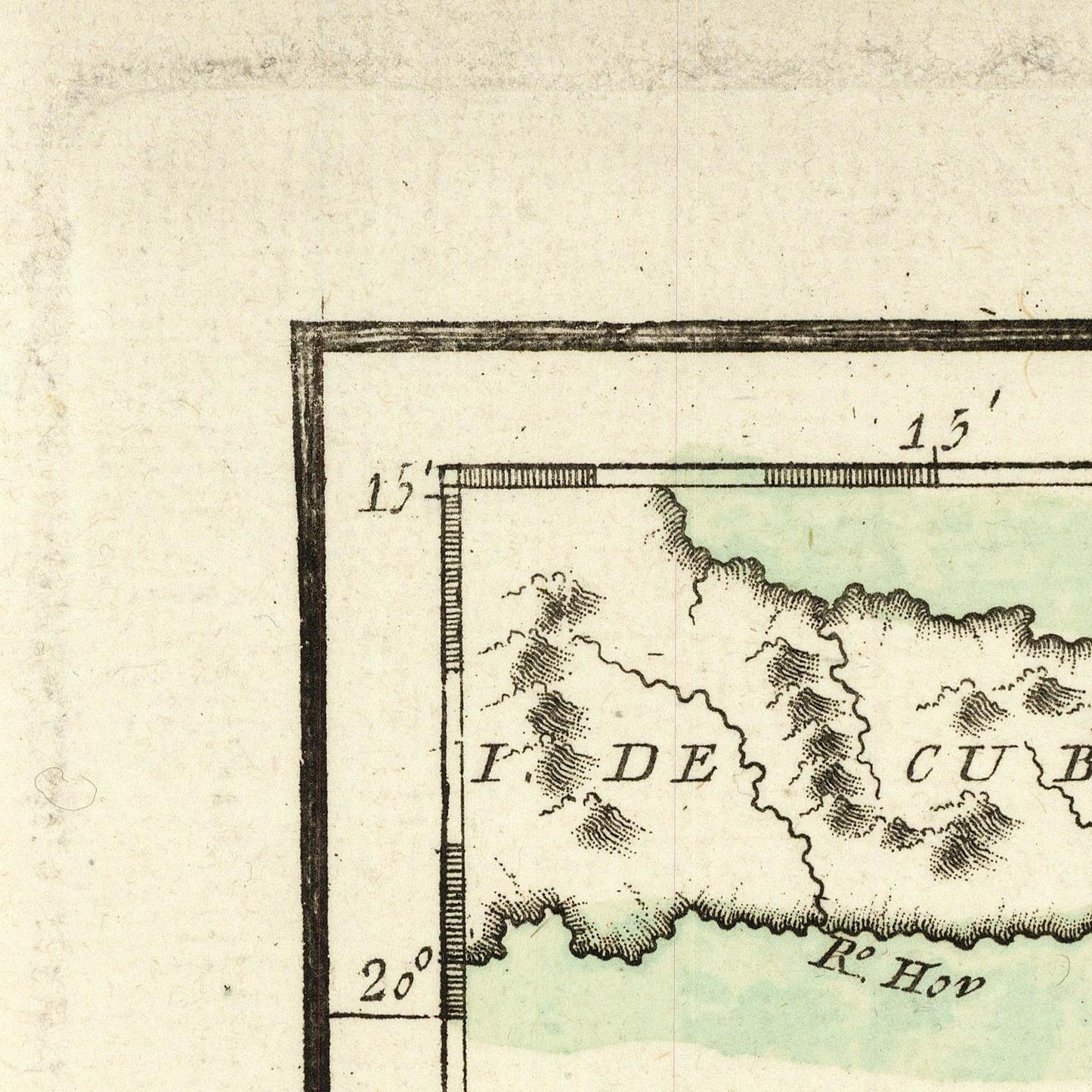 detail of the map from the top left corner
