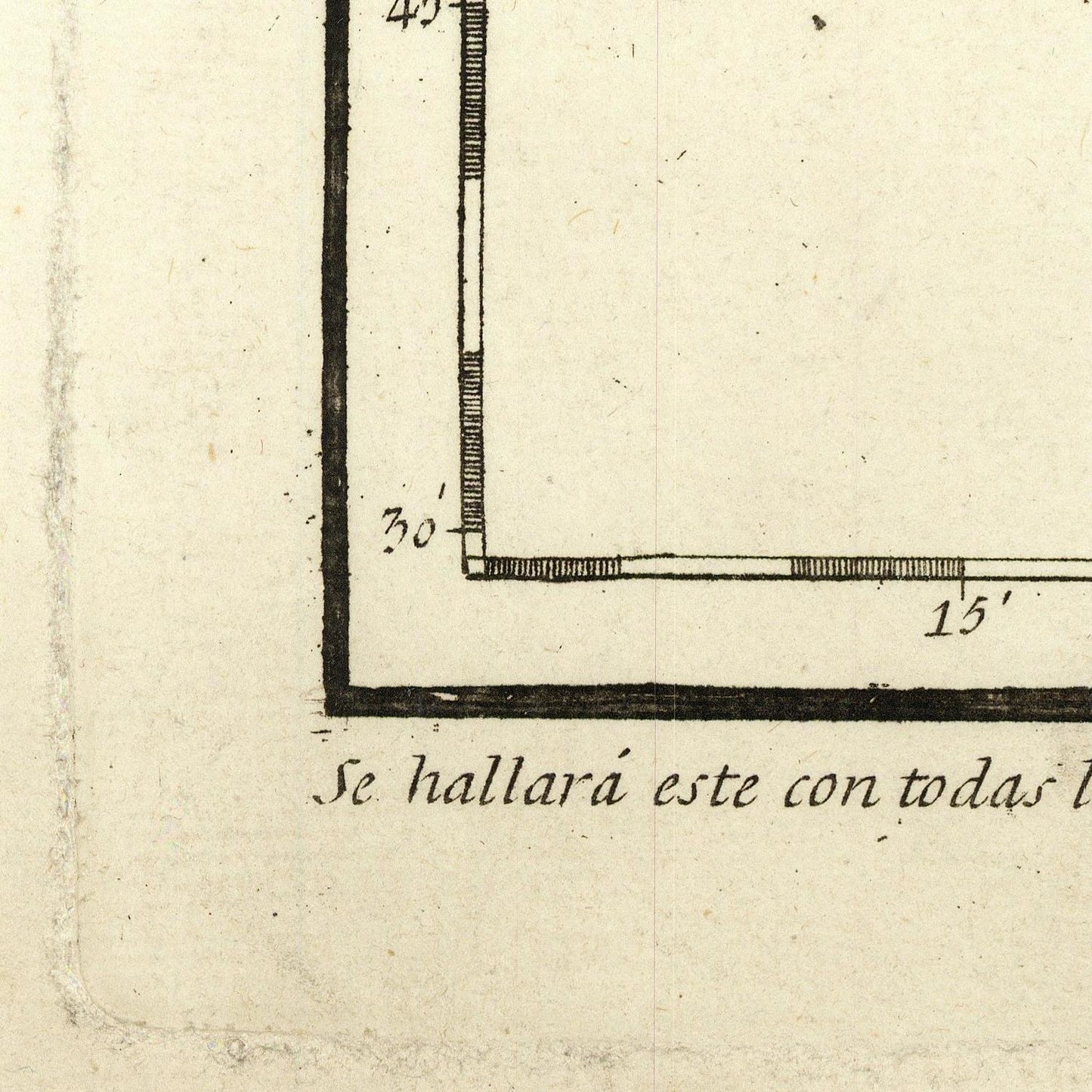 detail of the map from the bottom left corner
