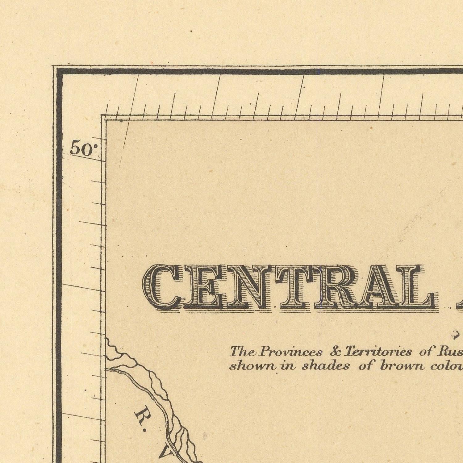 detail of the map from the top left corner
