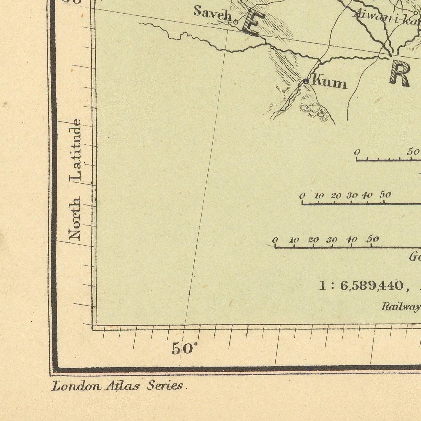 detail of the map from the bottom left corner

