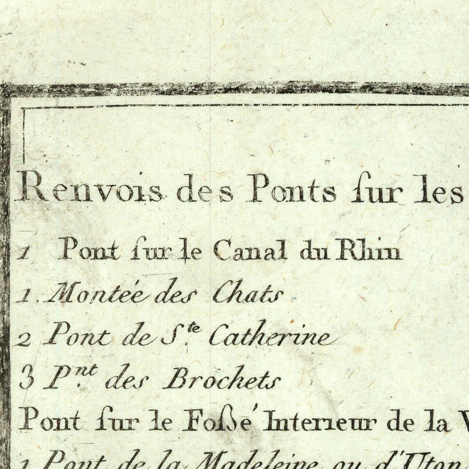 detail of the map from the centre left
