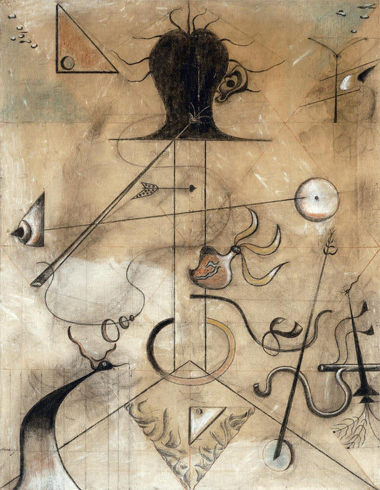 presentation of the fine art reproduction without a frame

