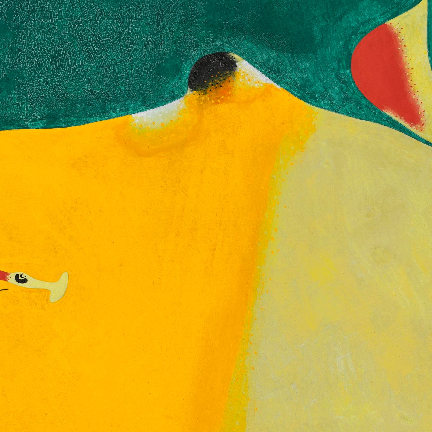 detail of the fine art reproduction from the centre 
