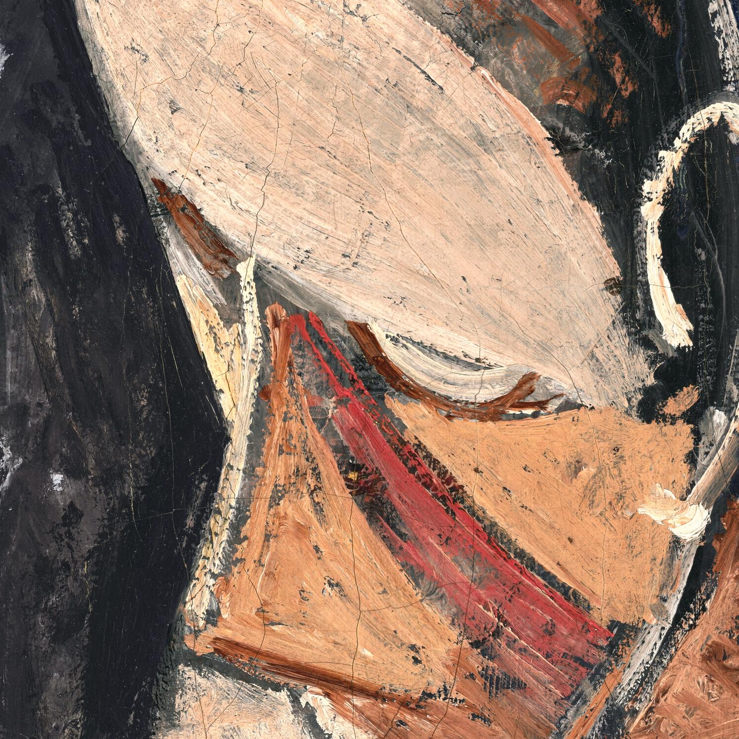 detail of the fine art reproduction from the centre 
